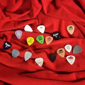 Dunlop Guitar/Electric Guitar 17pc Ultex Tortex Nylon Prime Tone Guitar Picks